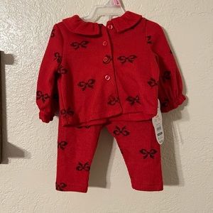 Baby girl Christmas outfit